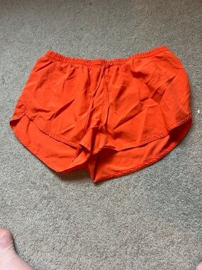 Old Navy Bright Orange Athletic Running Shorts